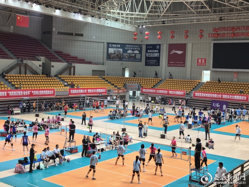 第三届湖南省“协会杯”气排球比赛2