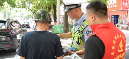 应安一线丨娄底：“上路行动”进行时 向“乱骑行”说不 